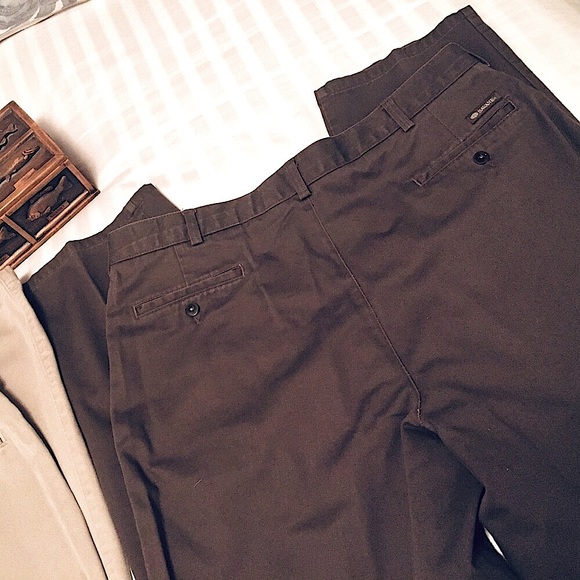 Men’s Savane Flat Khaki Pants Bundle (40W X 32L) - Picture 11 of 14